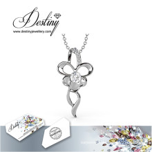 Destiny Jewellery Crystal From Swarovski Cute Butterfly Pendant & Necklace